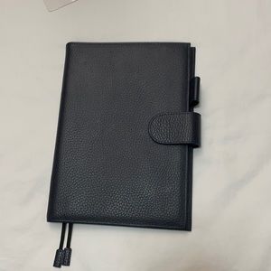 Moterm A5 Original Litchi Leather Cover in Navy